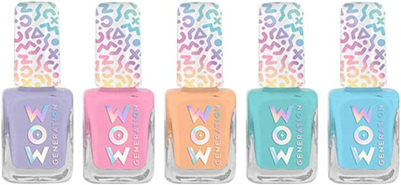 5 Nail Polish Pack Wow Generation