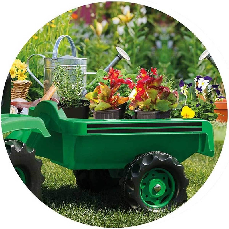 Dolu Ranchero Tractor & Scoop Ride on - Green