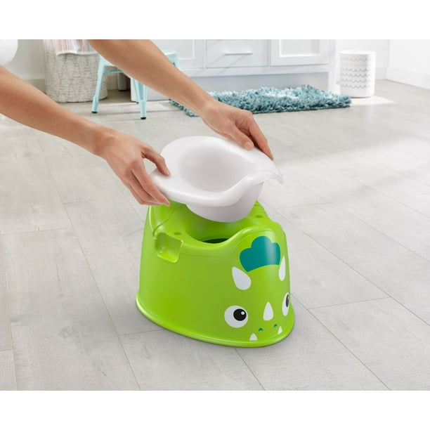 Fisher-Price Dino Potty, Easy-to-clean