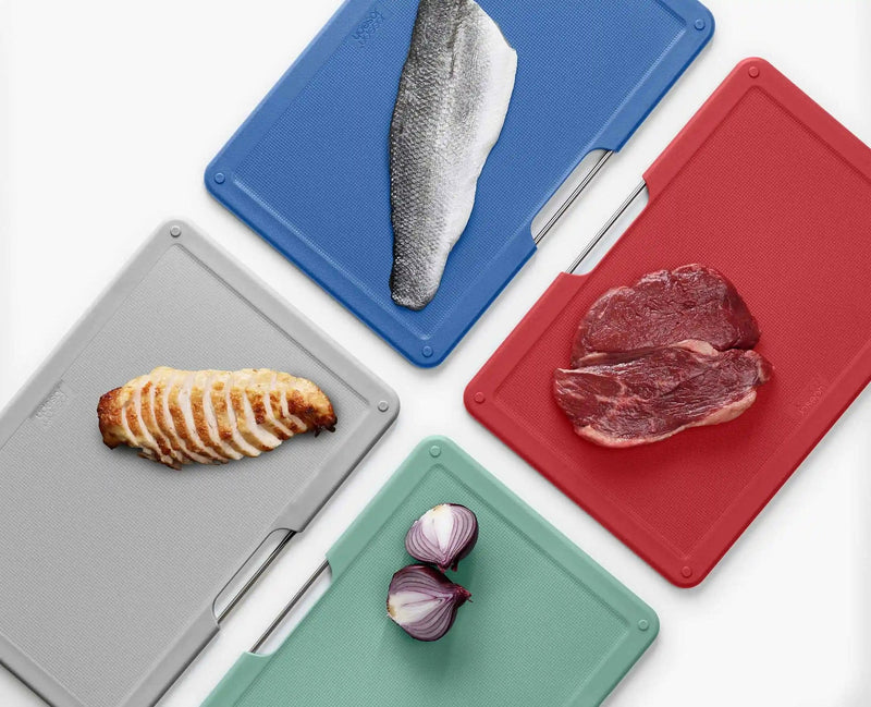 Folio™ 4-piece Coast Grey Chopping Board Set Regular