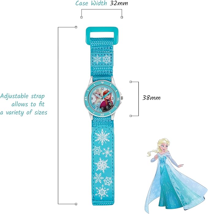 Frozen Turquoise Rip Strap Time Teacher Watch