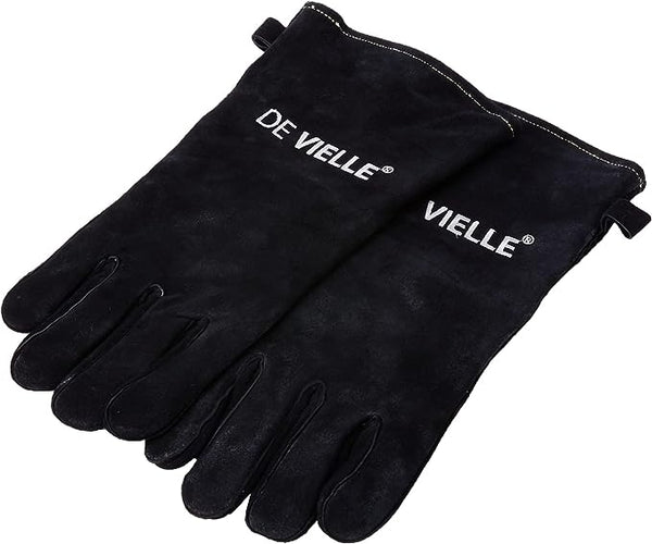 De Vielle Heritage Leather Stove Gloves