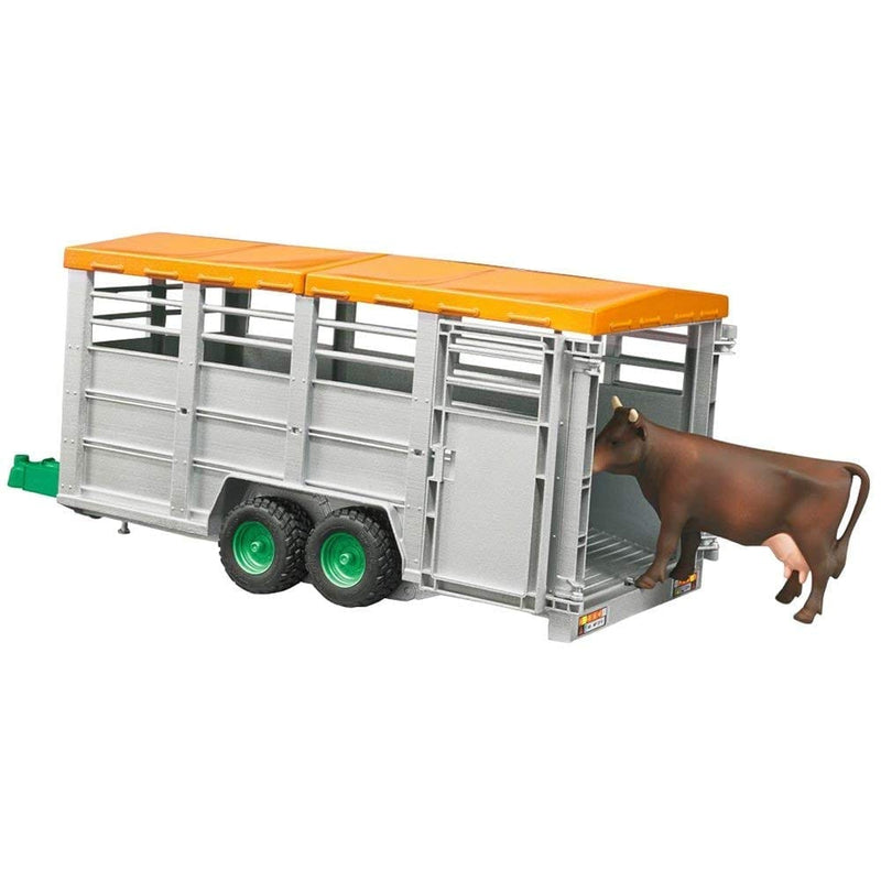Bruder 1:16 Livestock Trailer With 1 Cow