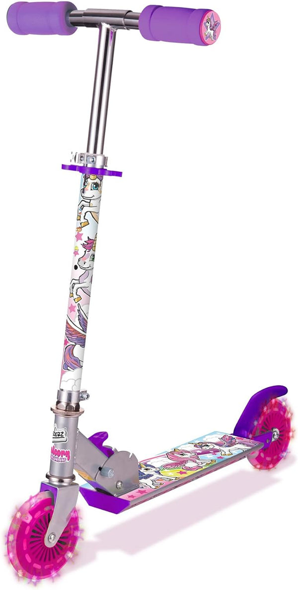 Unicorn Scooter with 2 Light up Wheels