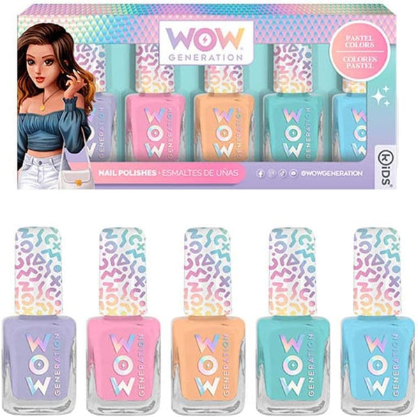 5 Nail Polish Pack Wow Generation