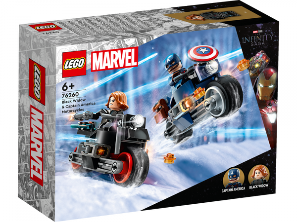LEGO® Marvel 76260 Black Widow & Captain America Motorcycles