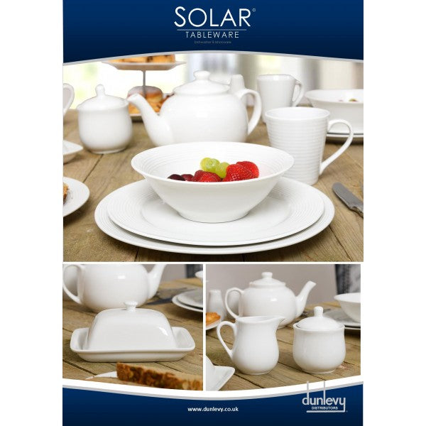 Solar White Salt & Pepper Set