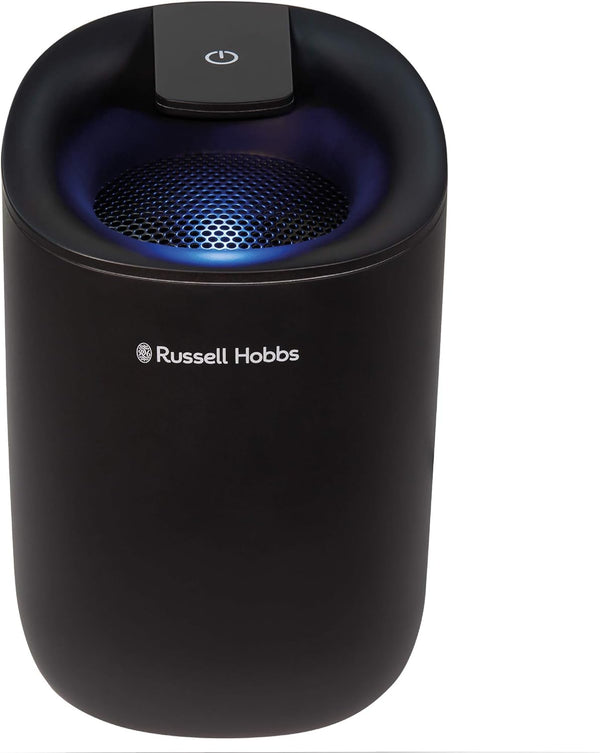 Russell Hobbs RHDH1061B Black Dehumidifier with Auto Defrost