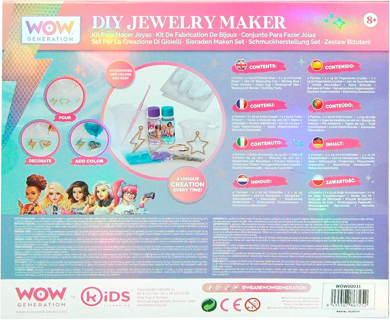 Kids Euroswan DIY Jewellery Maker Wow Generation