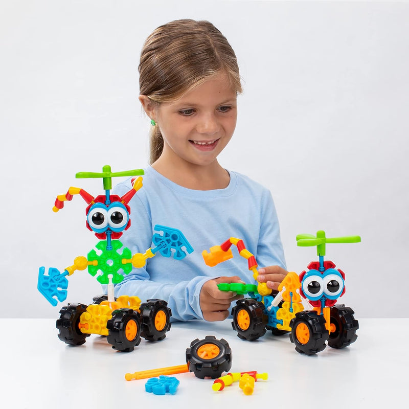 K'Nex 85053 Zoomin' Buddies 20 Model Building Set 48pc