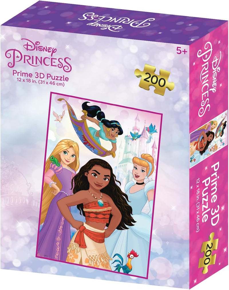 Disney Princess 200 Piece Prime 3D Jigsaw Puzzle