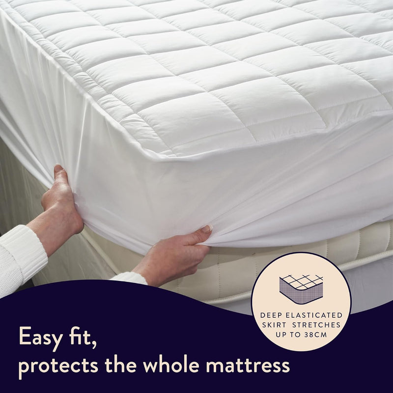 Dreamland Organic Cotton Warming Mattress 200x180cm