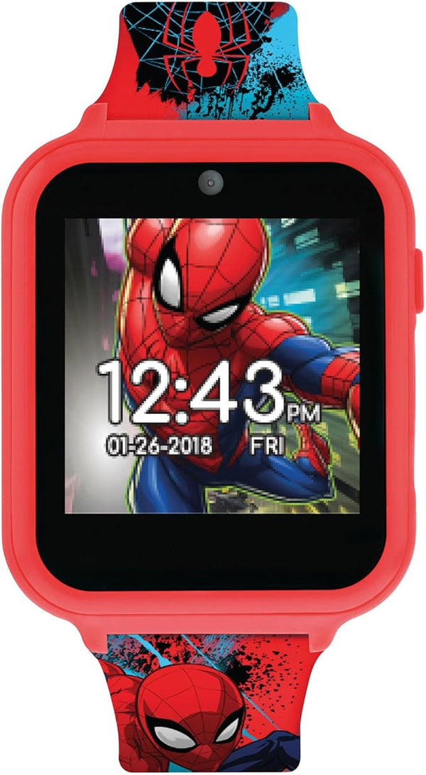Spiderman Unisex Child Digital Watch with Camera and Silicone Strap
