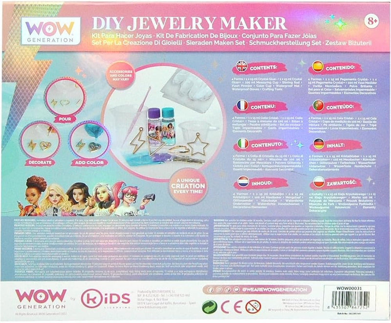 Kids Euroswan DIY Jewellery Maker Wow Generation