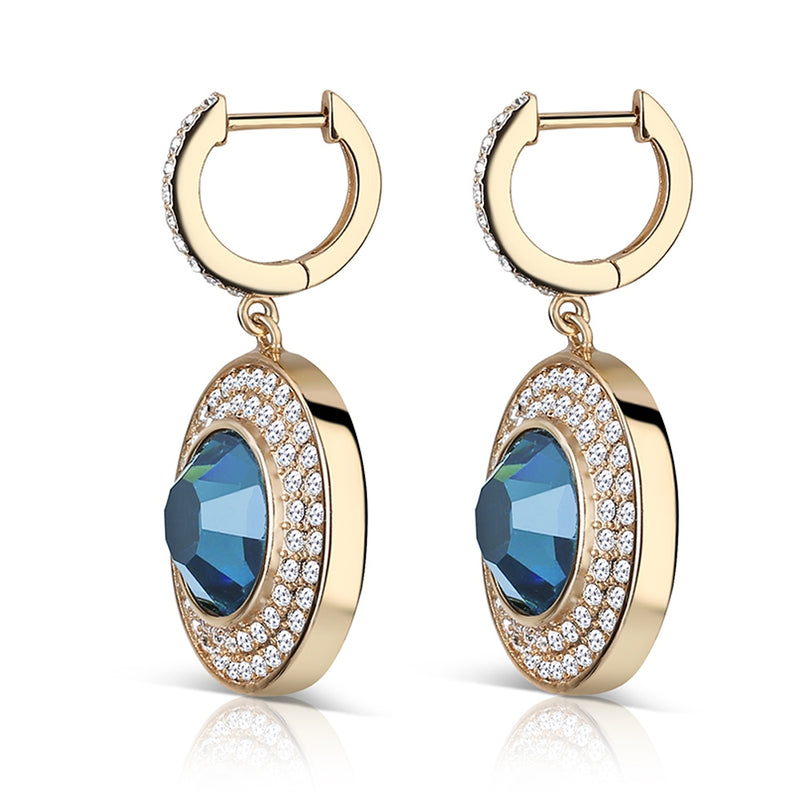 Earrings with Montana Stone