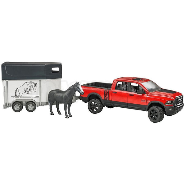 Bruder Ram Jeep with Horse Box - Scale 1/16