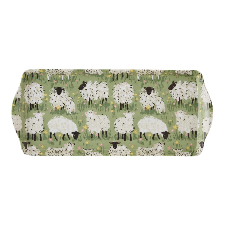 Woolly Sheep Tray - Small One Size in Green