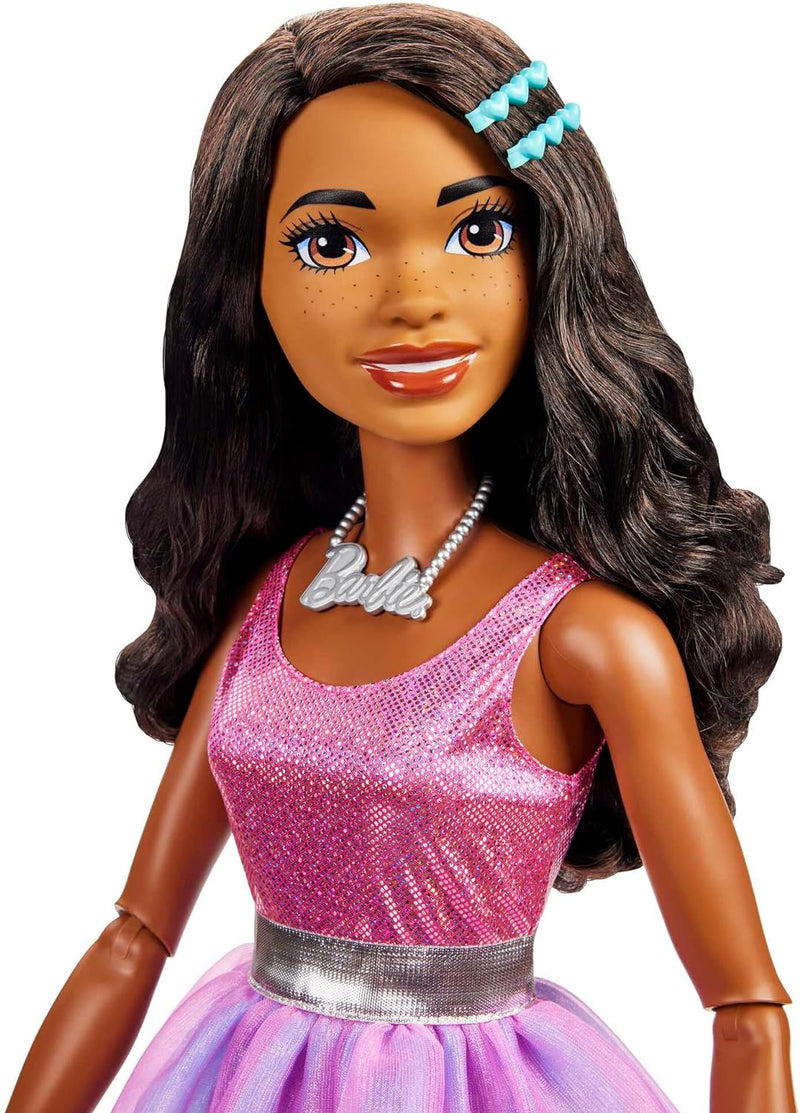 Barbie Doll with Black Hair 28 Inches Tall