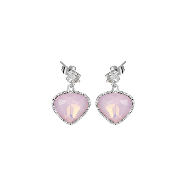 Rose Opal Earrings