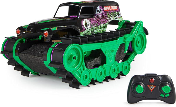 MONSTER JAM GRAVE DIGGER TRAX VEHICLE