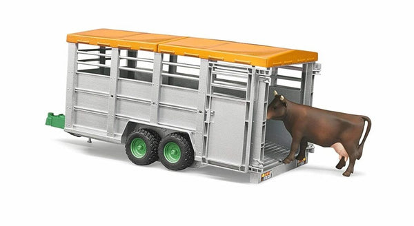 Bruder 1:16 Livestock Trailer With 1 Cow