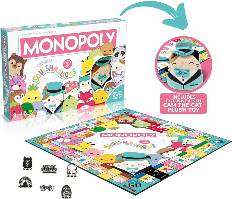 Squishmallows Monopoly Board Game