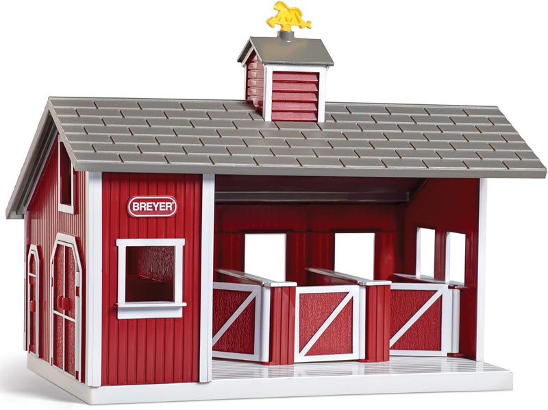 Red Stable Playset