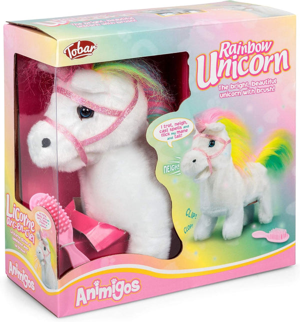 Tobar Animigos Rainbow Unicorn