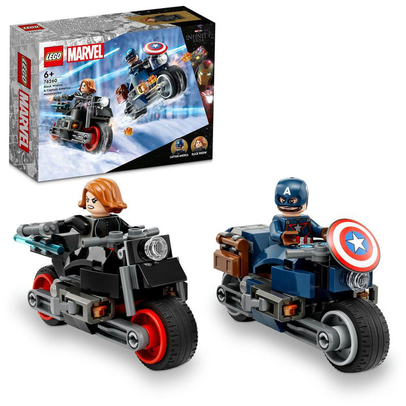 LEGO® Marvel 76260 Black Widow & Captain America Motorcycles