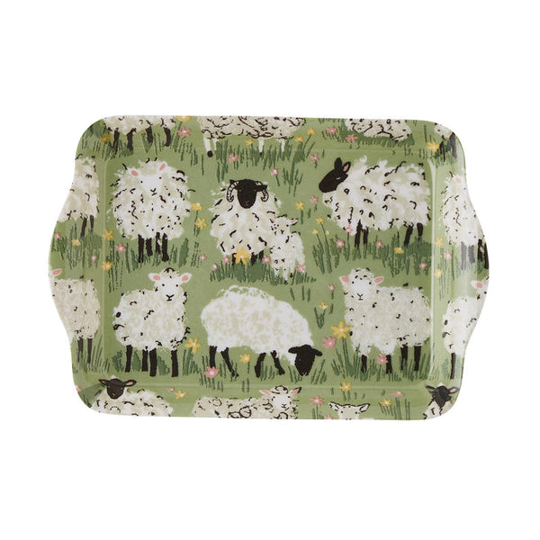 Woolly Sheep Tray - Scatter One Size in Green