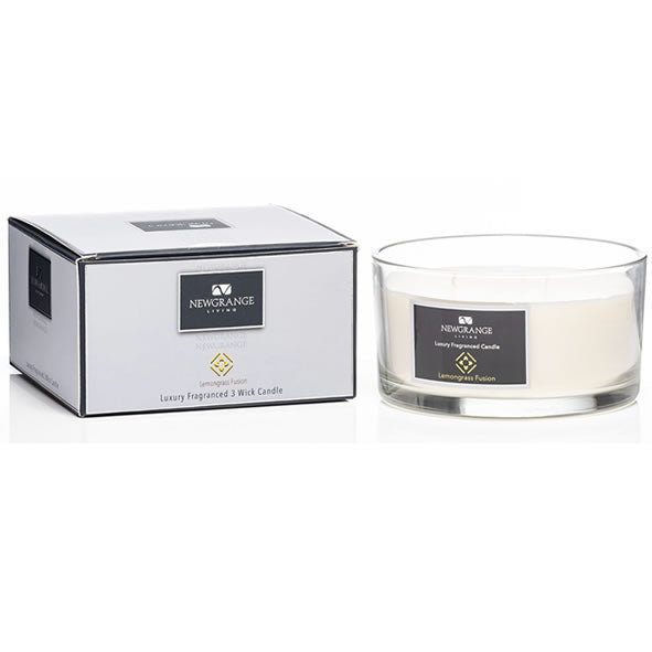 LEMONGRASS FUSION LUXURY 3-WICK CANDLE