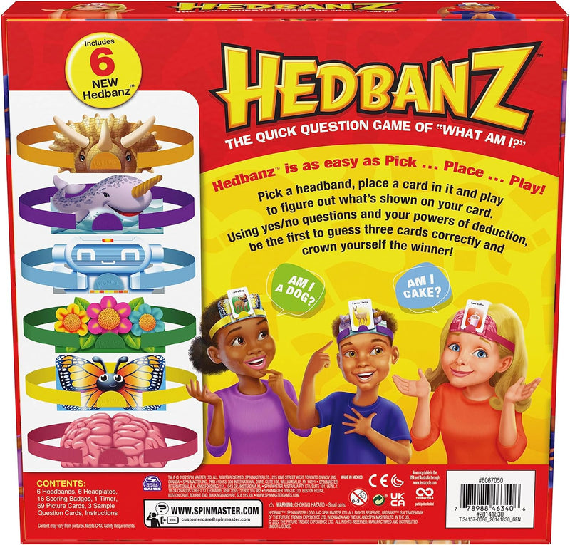 HEDBANZ 2ND EDITION PICTURE GUESSING BOARD GAME