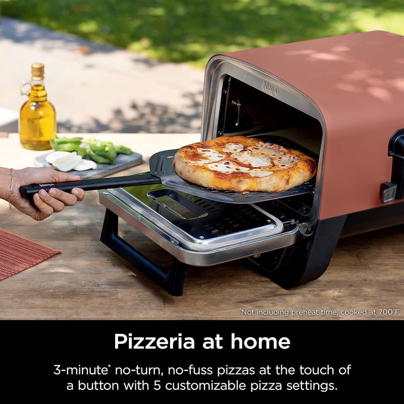 Ninja Woodfire Electric Outdoor Oven, Artisan Pizza Maker and BBQ Smoker OO101UK