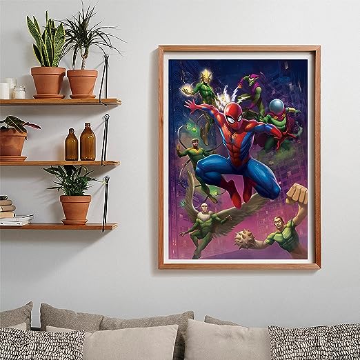 Spiderman Illustrated 1000 Pieces