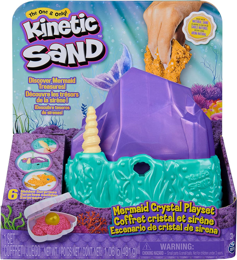 KINETIC SAND, MERMAID CRYSTAL PLAYSET