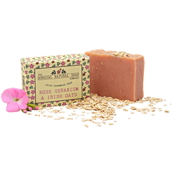 Rose Geranium and Irish Oat Soap