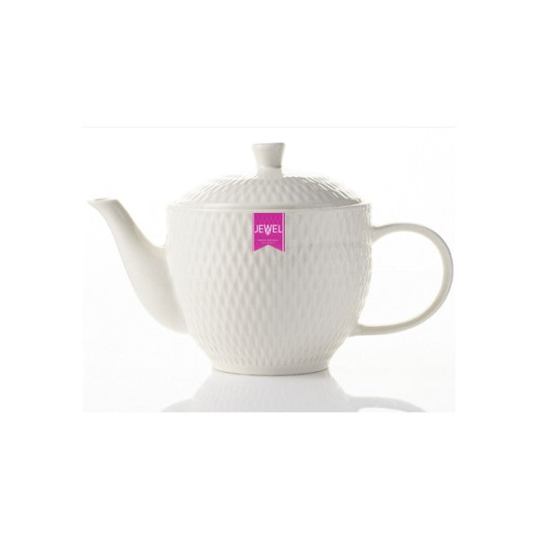 Teapot Jewel White Tableware