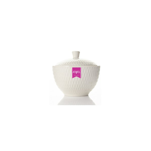 Sugar & Lid Jewel White Tableware