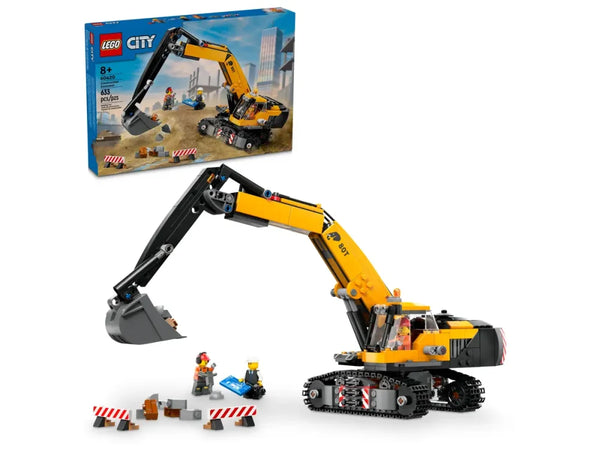 LEGO® City 60420 Yellow Construction Excavator