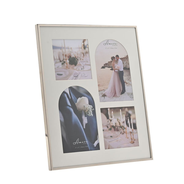 AMORE COLLAGE PHOTO FRAME WITH 4 X ARCH MOUNTS