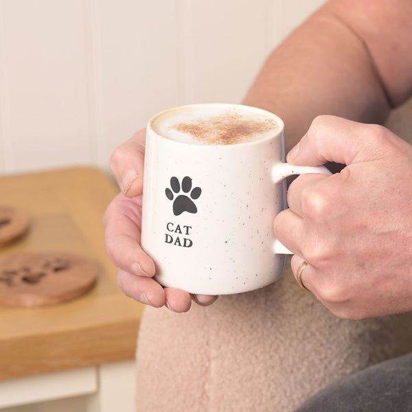 BEST OF BREED PAW PRINTS MUG - CAT DAD