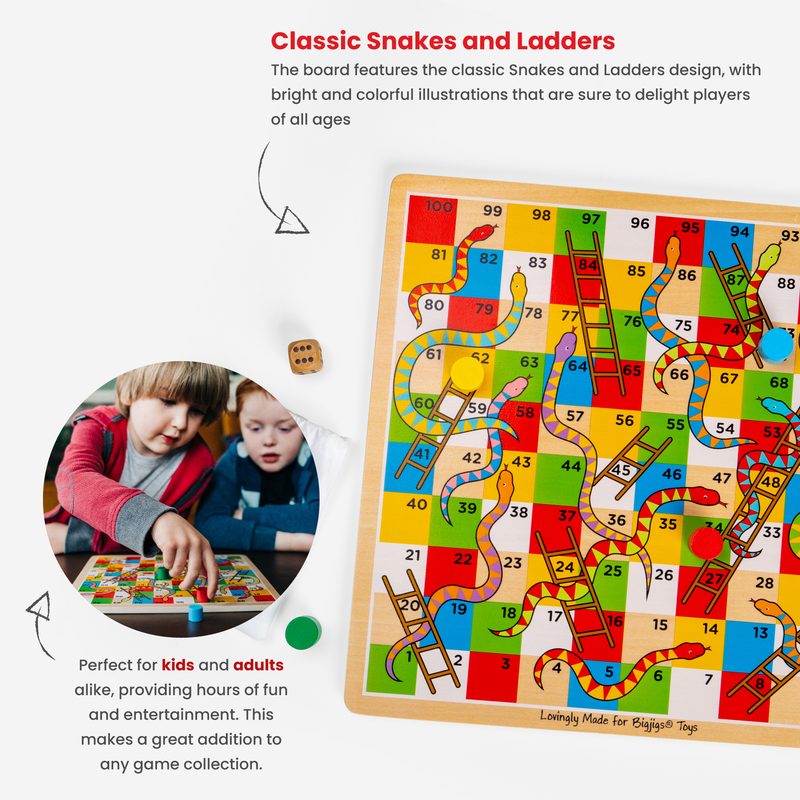 Traditional Snakes and Ladders