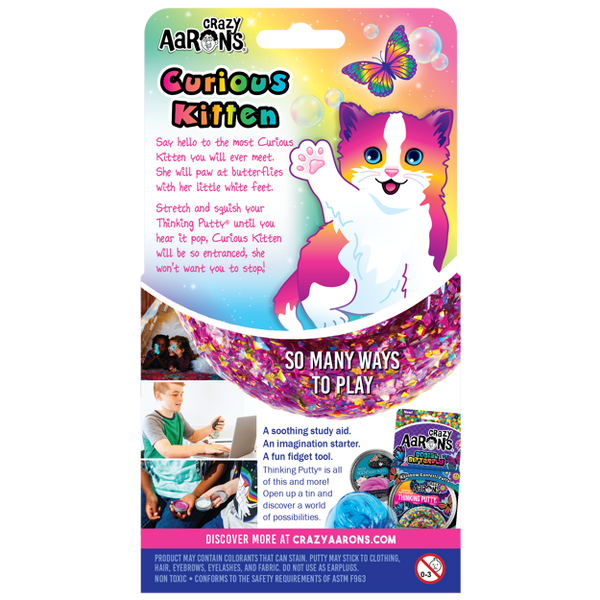 Trendsetters Putty Pets Curious Kitten