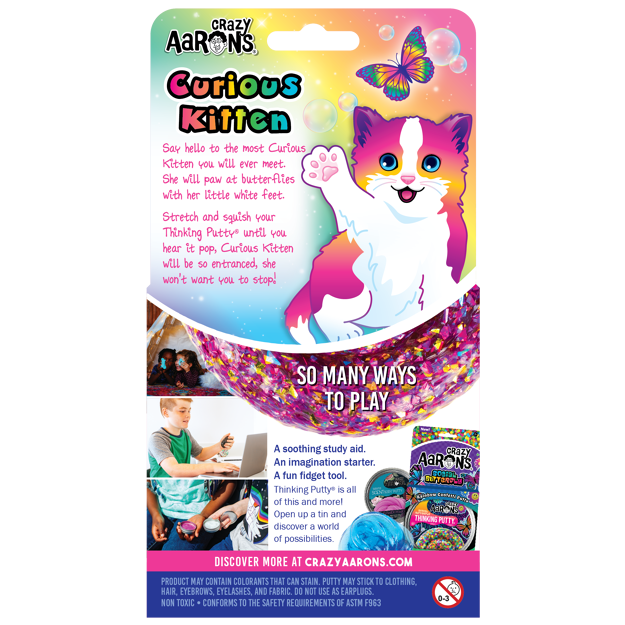 Trendsetters Putty Pets Curious Kitten