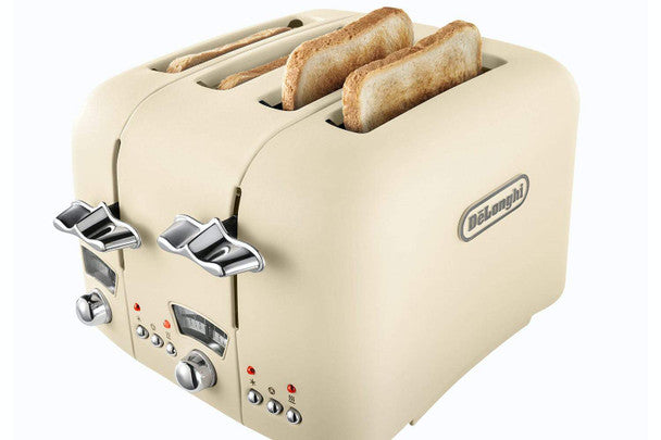 Argento Flora Cream Toaster - Cream