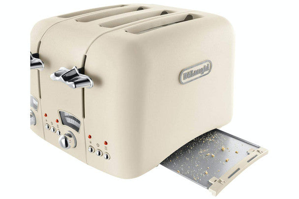 Argento Flora Cream Toaster - Cream