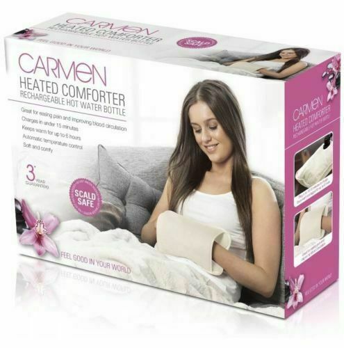 Carmen Spa Rechargeable Hot Water Bottle Pink