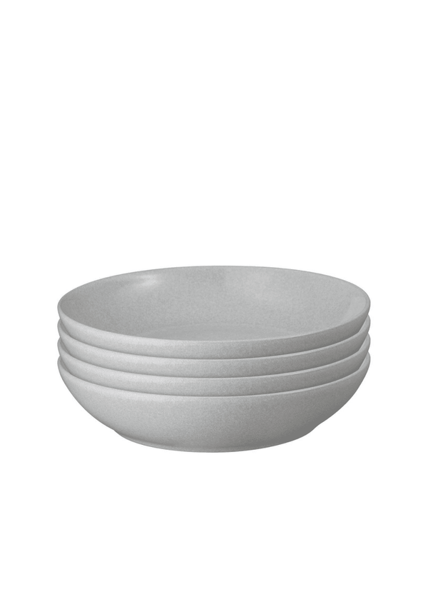 Dove Grey Set Of 4 Pasta Bowls