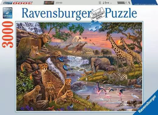 Jigsaw Puzzle Animal Kingdom - 3000 Pieces Puzzle