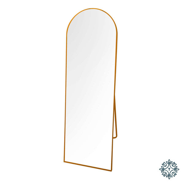Modena Floor Standing Mirror – Gold 50x160cm